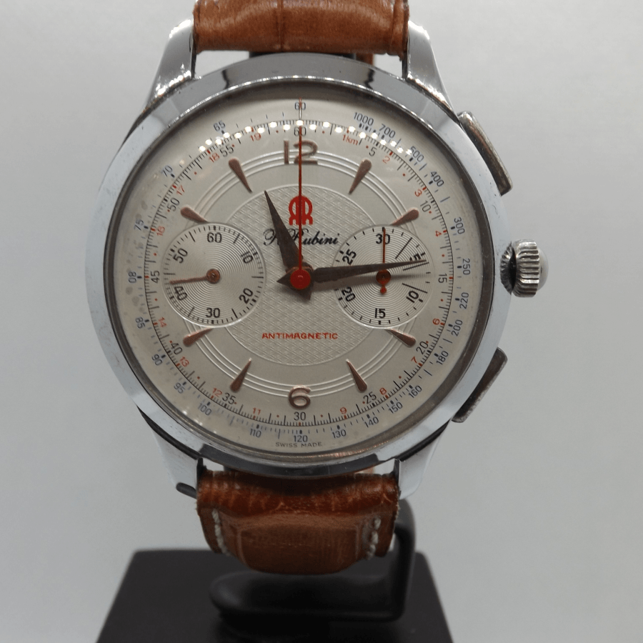 RRubini 1951 Cronografo Edizione Limitata N°5 Movimento Landeron 48