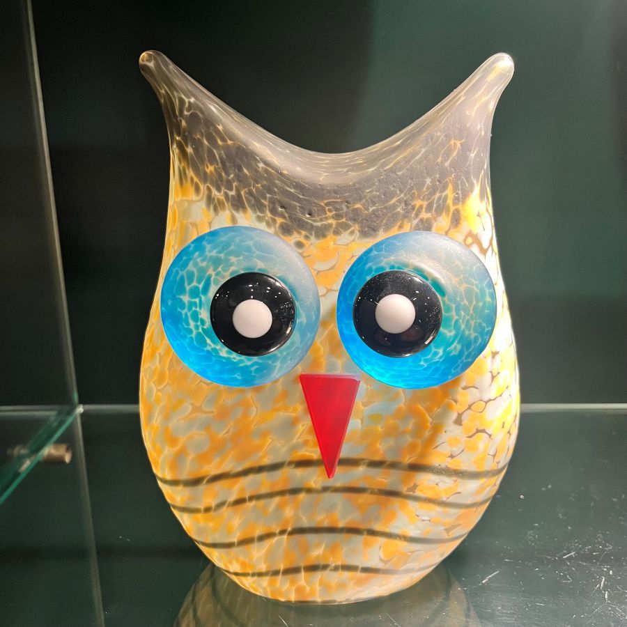 CUCU BOROWSKI GLASS Oggetto "Albicocca"