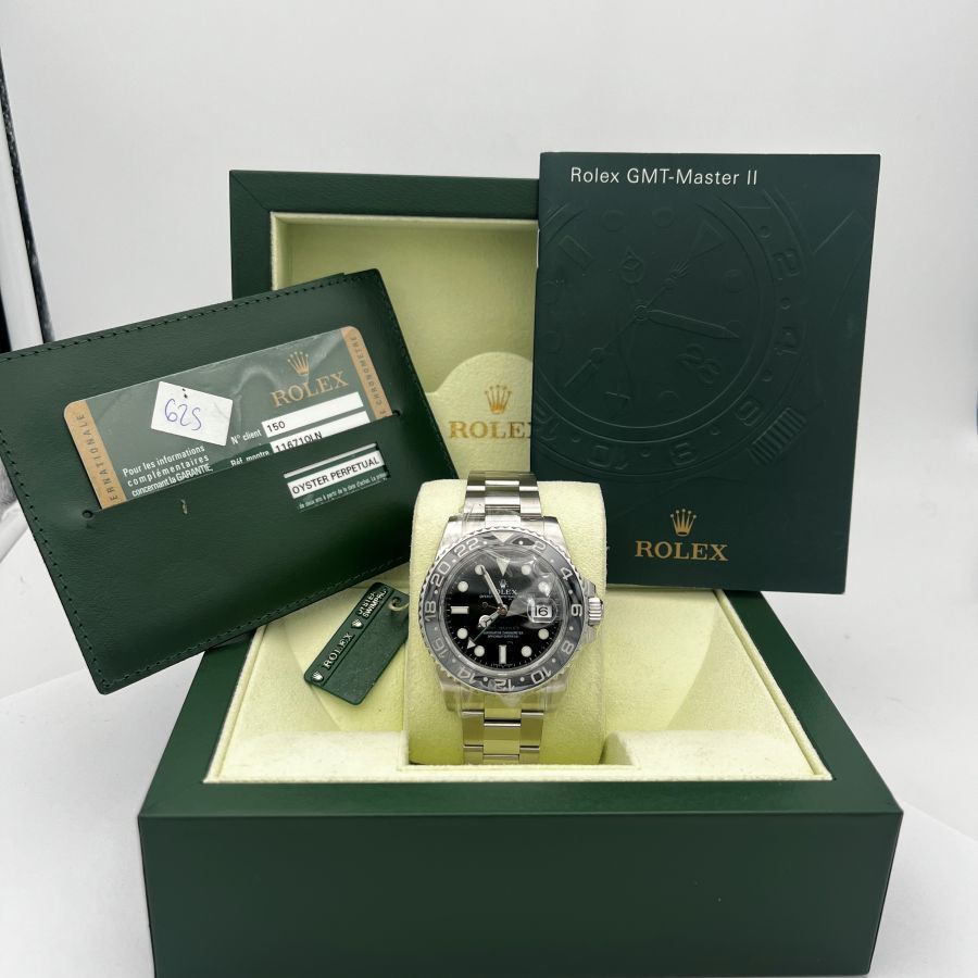 Rolex GMT-Master II 116710LN Acciaio Nero 2009