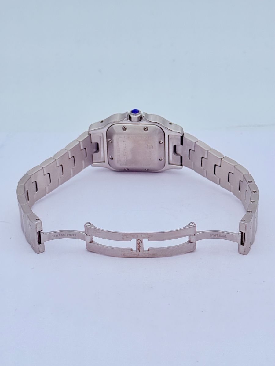 Cartier Santos Galbée Ref. 2423 Donna Acciaio e Oro Automatico