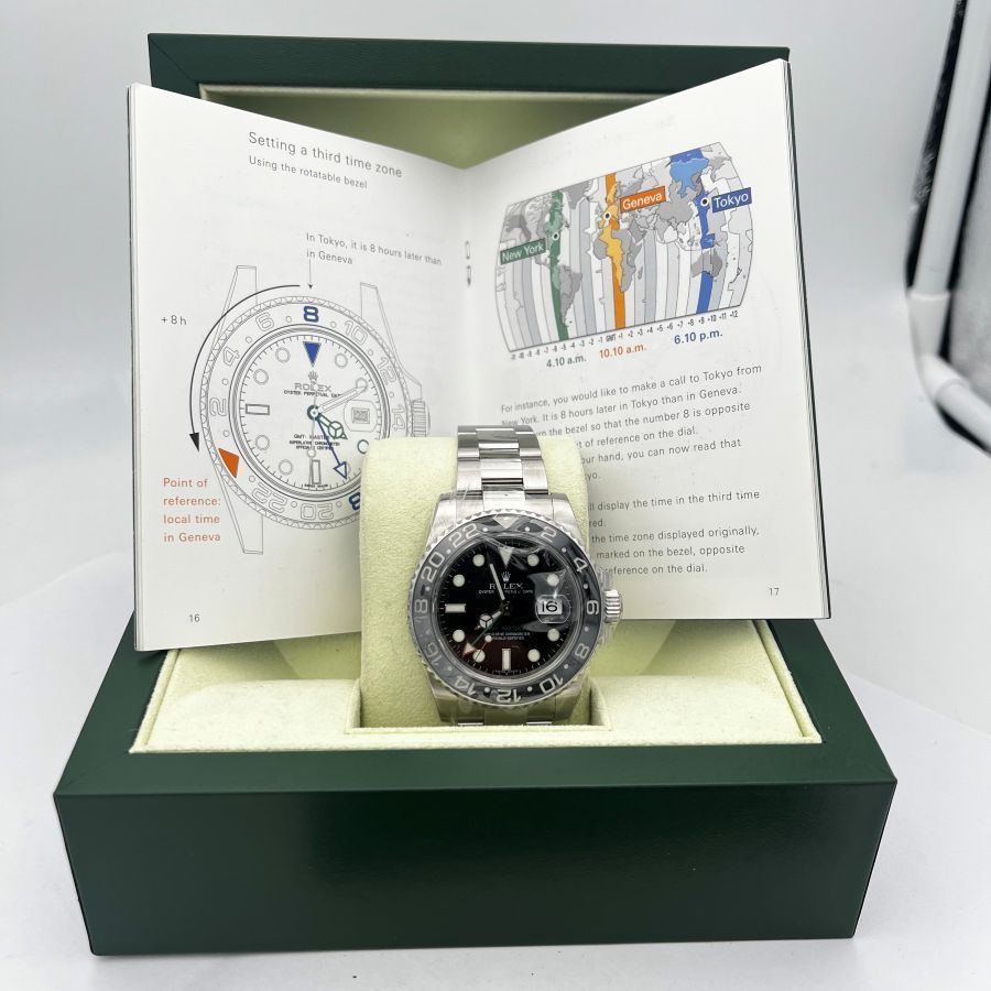 Rolex GMT-Master II 116710LN Acciaio Nero 2009