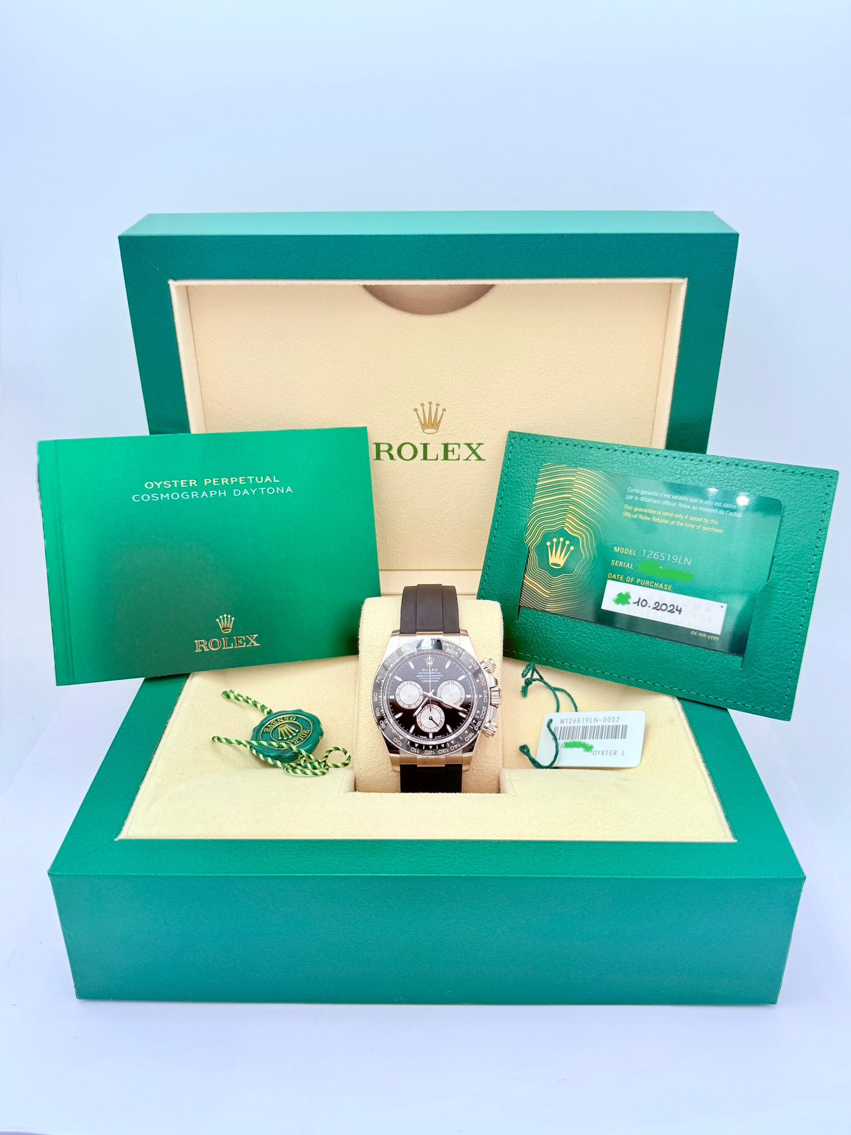 Rolex Cosmograph Daytona "Baby Le Mans" Oro bianco 18k