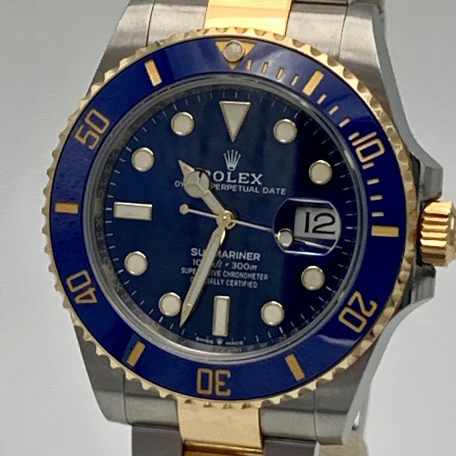 Rolex Submariner Date 41mm Bicolore Acciaio e Oro Giallo, Quadrante Blu - Ref. 126613LB 'Bluesy'