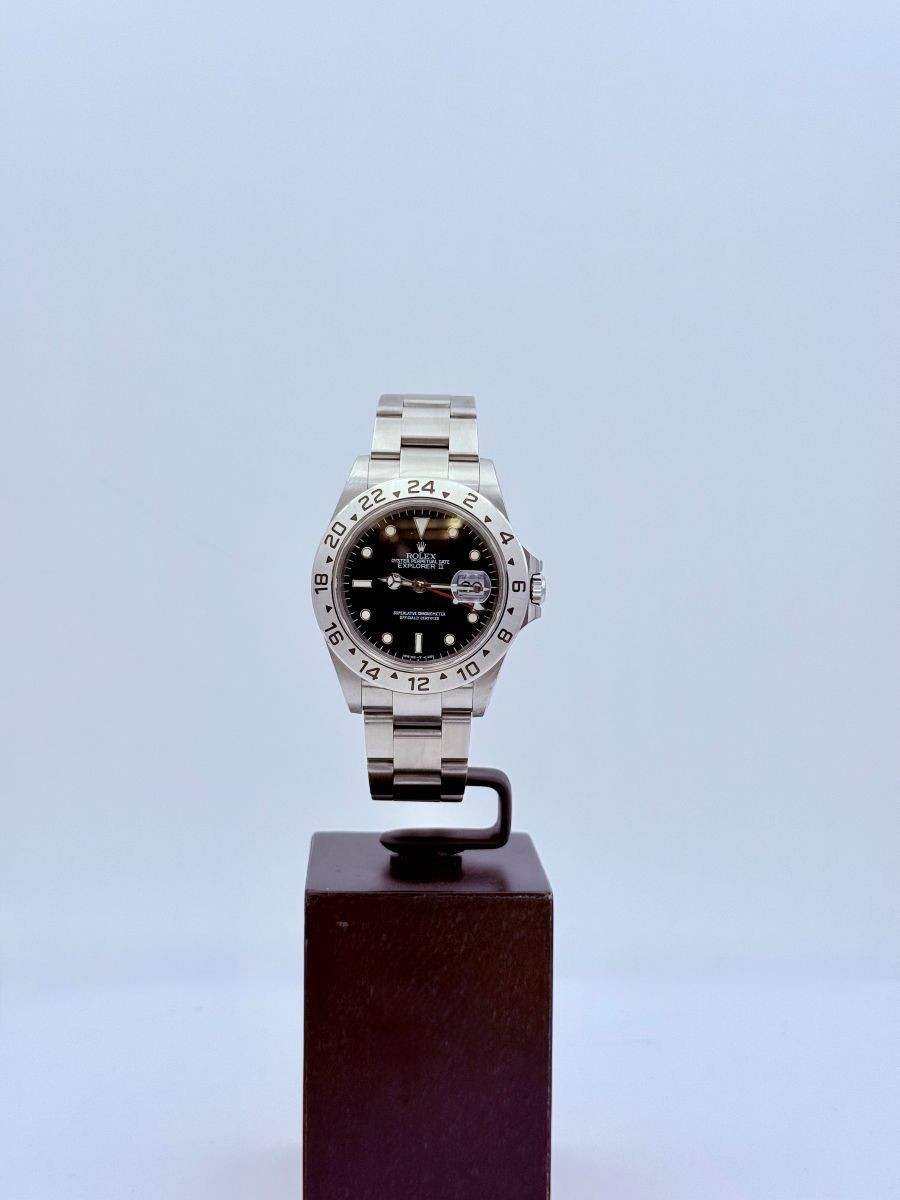 Rolex Explorer II Referenza 16570 Quadrante Nero Anno 2000
