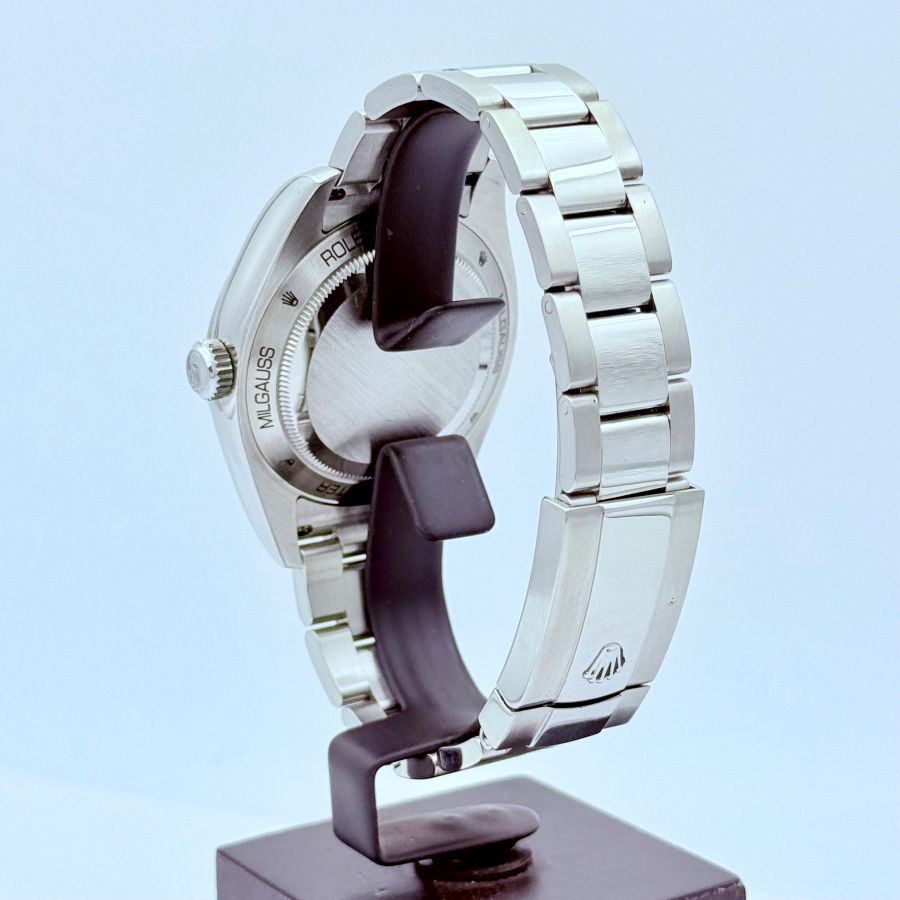 Rolex Milgauss 116400GV Quadrante Z-Blue