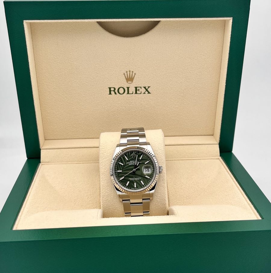 Rolex Datejust 36 Oystersteel e Oro Bianco