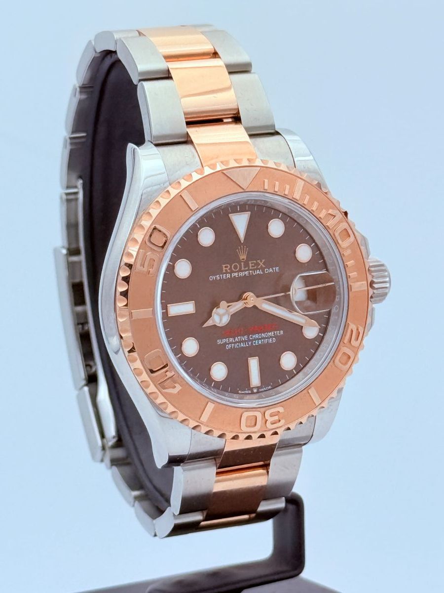 Rolex Yacht-Master 40 Oystersteel e Oro Everose con Quadrante Cioccolato