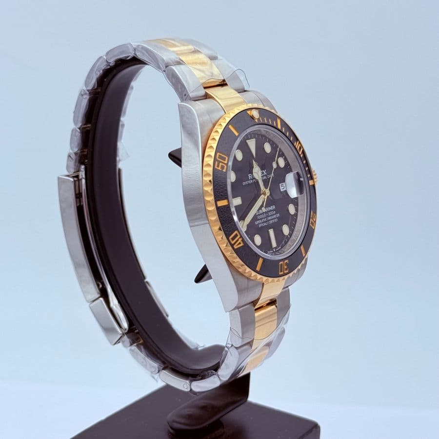 Rolex Submariner Date Oyster, 41 mm, Oystersteel e oro giallo