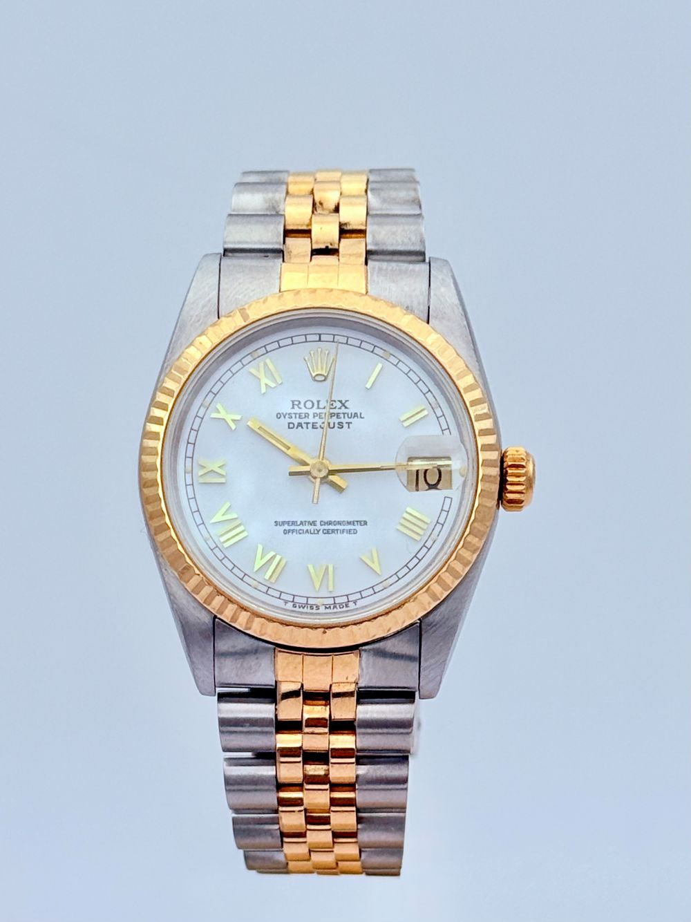 Rolex Datejust 31 Referenza 68273 con Quadrante Bianco e Bracciale Jubilee