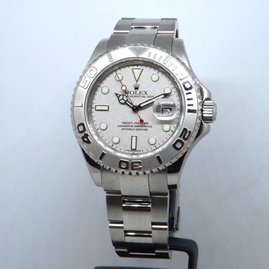 Rolex Yacht-Master 16622 RRR, Cassa Acciaio e Lunetta Platino, Quadrante Argento - Anno 2009