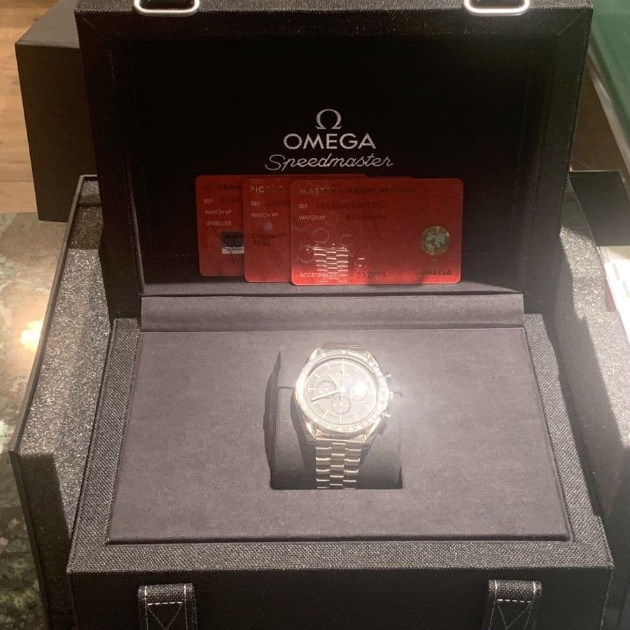 Omega Speedmaster Moonwatch Professional Co-Axial Master Chronometer Cronografo 42 mm