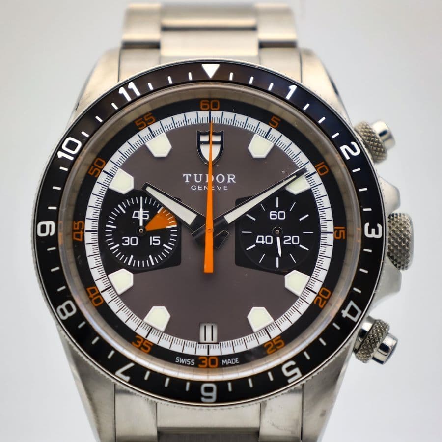 Tudor Black Bay Chrono Referenza 70330N-0001 - Acciaio, Quadrante Nero, 41mm (Anno 2016)