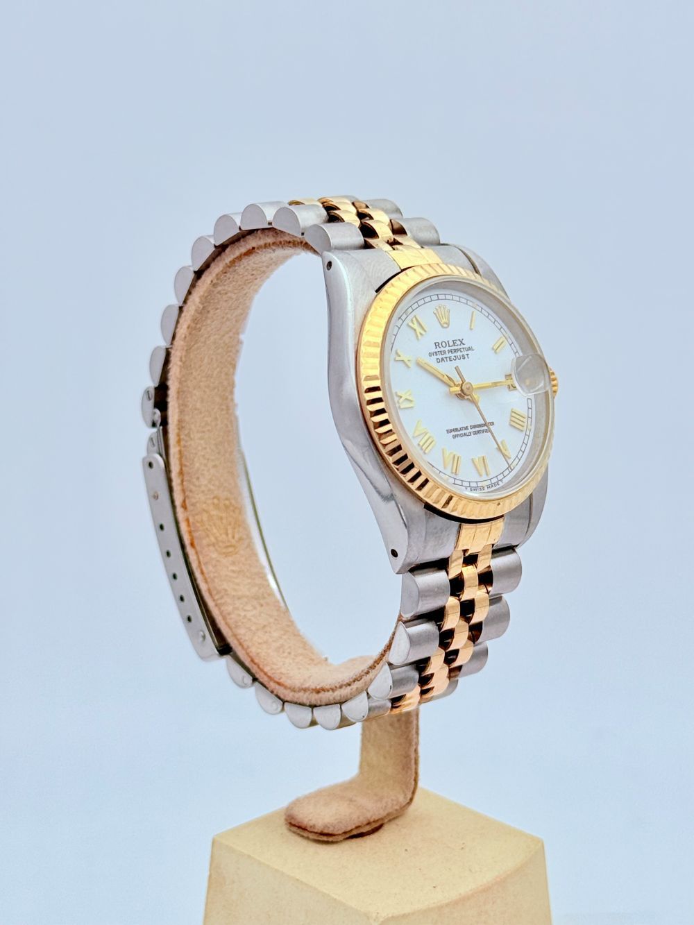 Rolex Datejust 31 Referenza 68273 con Quadrante Bianco e Bracciale Jubilee