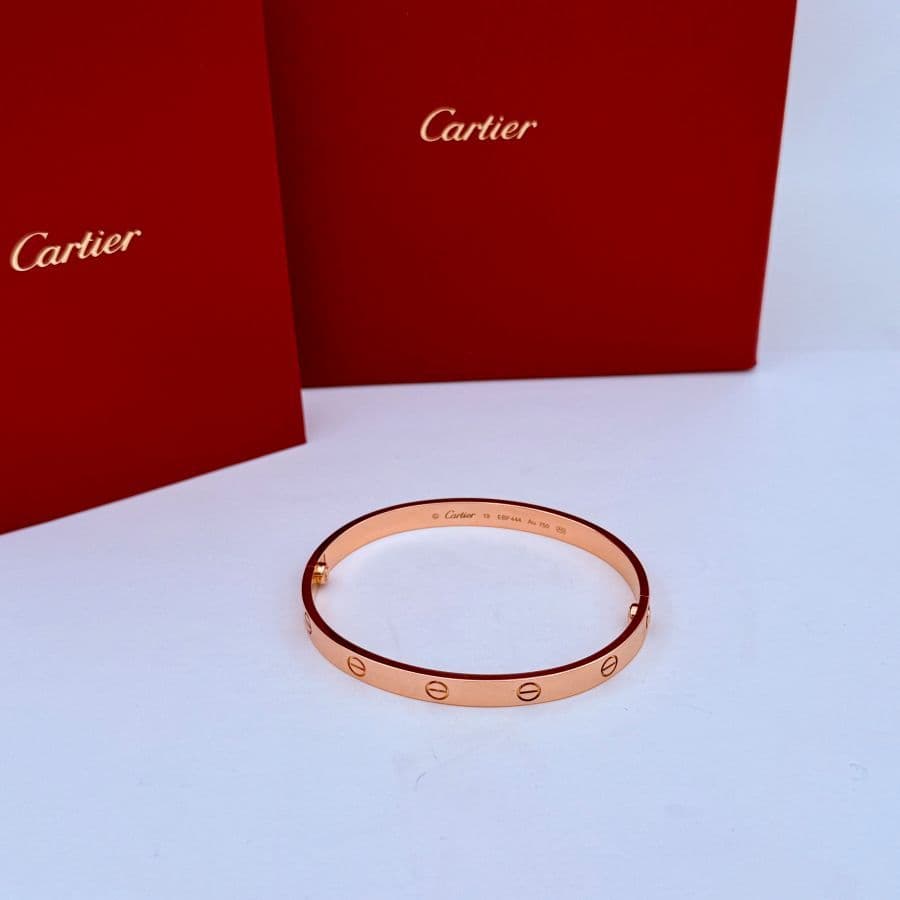 Bracciale Cartier Love Classico in Oro Rosa 18k