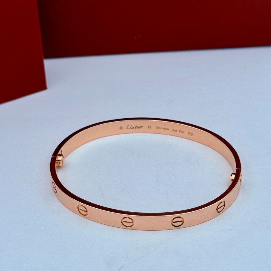 Bracciale Cartier Love Classico in Oro Rosa 18k