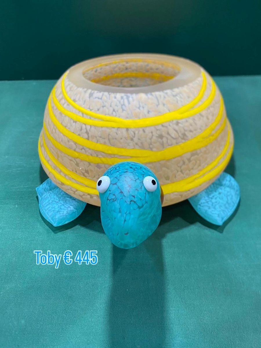TOBY BOROWSKI GLASS TURTLE SKU: 15-63