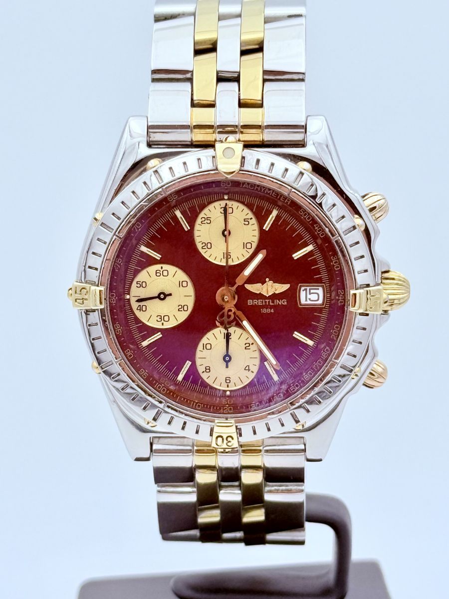 Breitling Chronomat Automatico Ref. 13050 con Quadrante Bordeaux