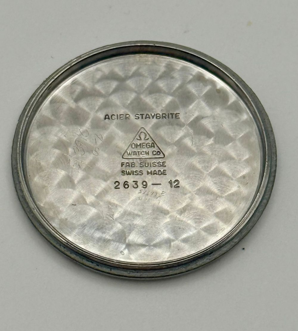 Omega Referenza 2639-12 Calibro 266 "Staybrite" Acciaio Uomo 36mm