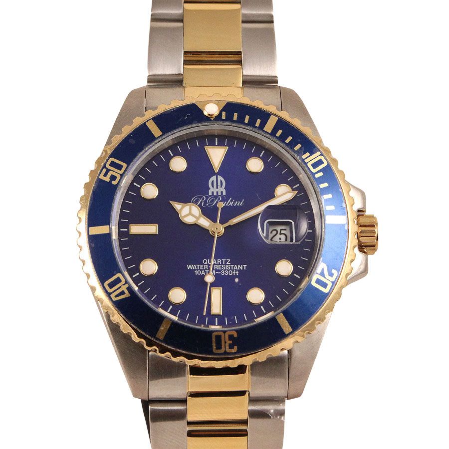 RRubini Orologio Sportivo Bicolore Quarzo 40mm R91904B