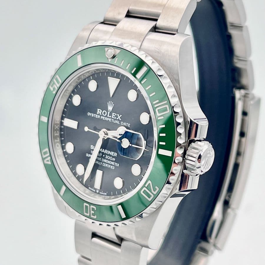 Rolex Submariner Date Ref: 126610LV STARBUCKS Mark2 – Acciaio, Ghiera Verde, Nuovo 2025
