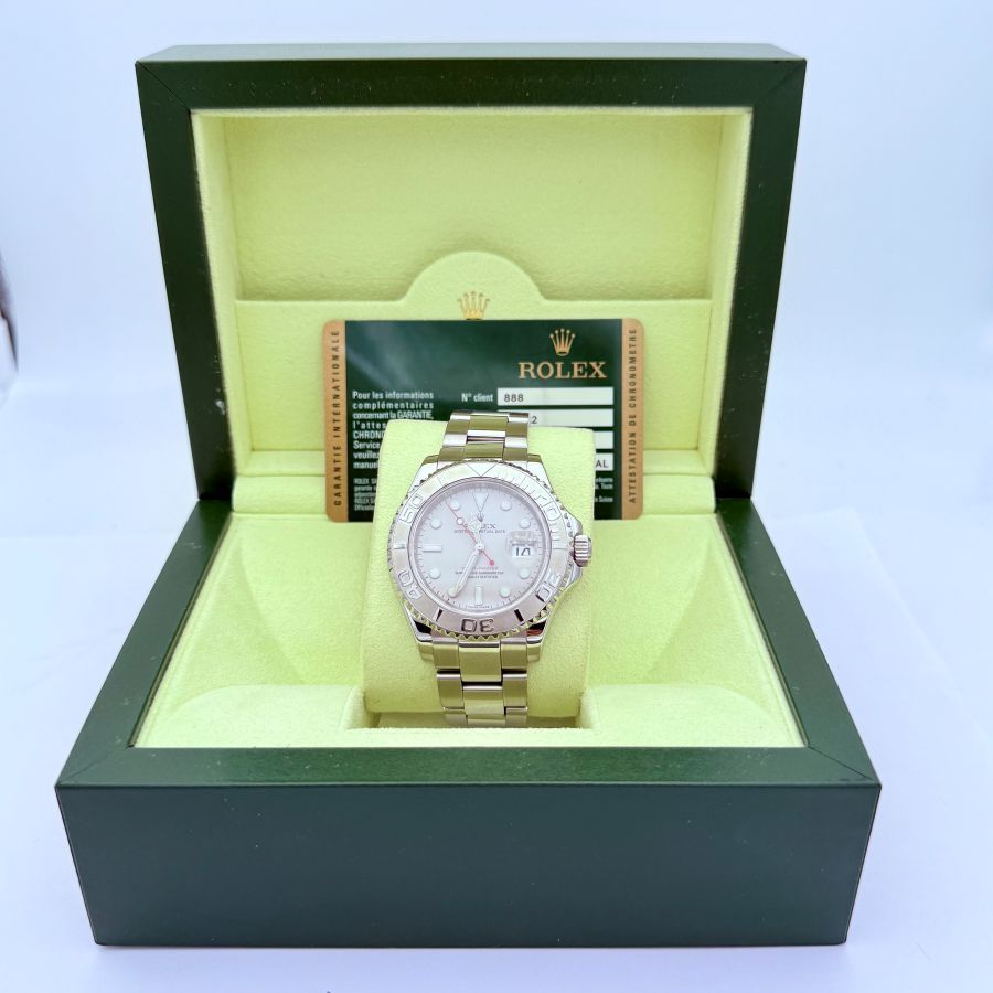 Rolex Yacht-Master 16622 RRR, Cassa Acciaio e Lunetta Platino, Quadrante Argento - Anno 2009