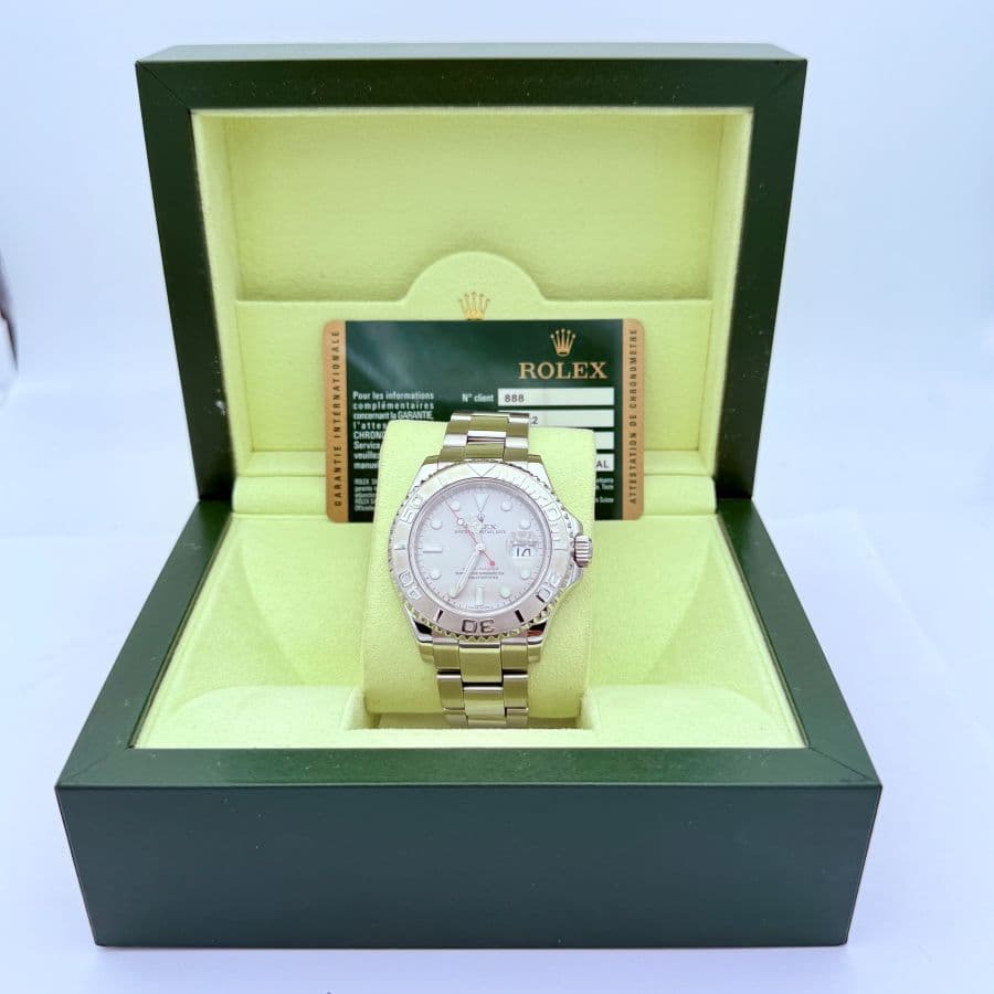 Rolex Yacht-Master 16622 RRR, Cassa Acciaio e Lunetta Platino, Quadrante Argento - Anno 2009