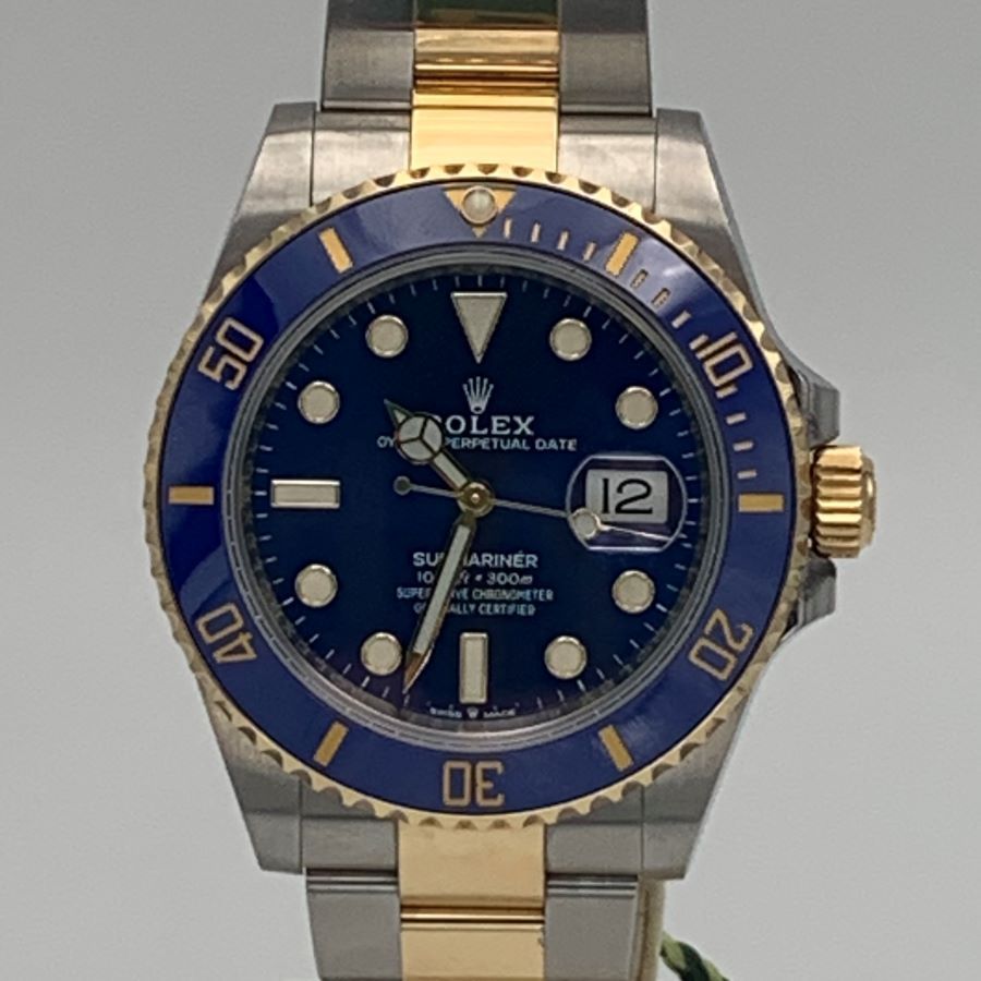 Rolex Submariner Date 41mm Bicolore Acciaio e Oro Giallo, Quadrante Blu - Ref. 126613LB 'Bluesy'