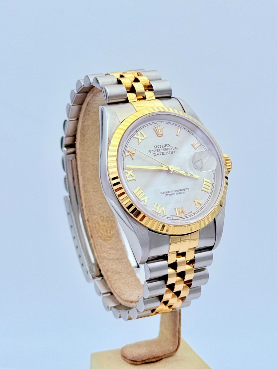 Rolex Datejust 36 Referenza 16233 Acciaio e Oro Giallo