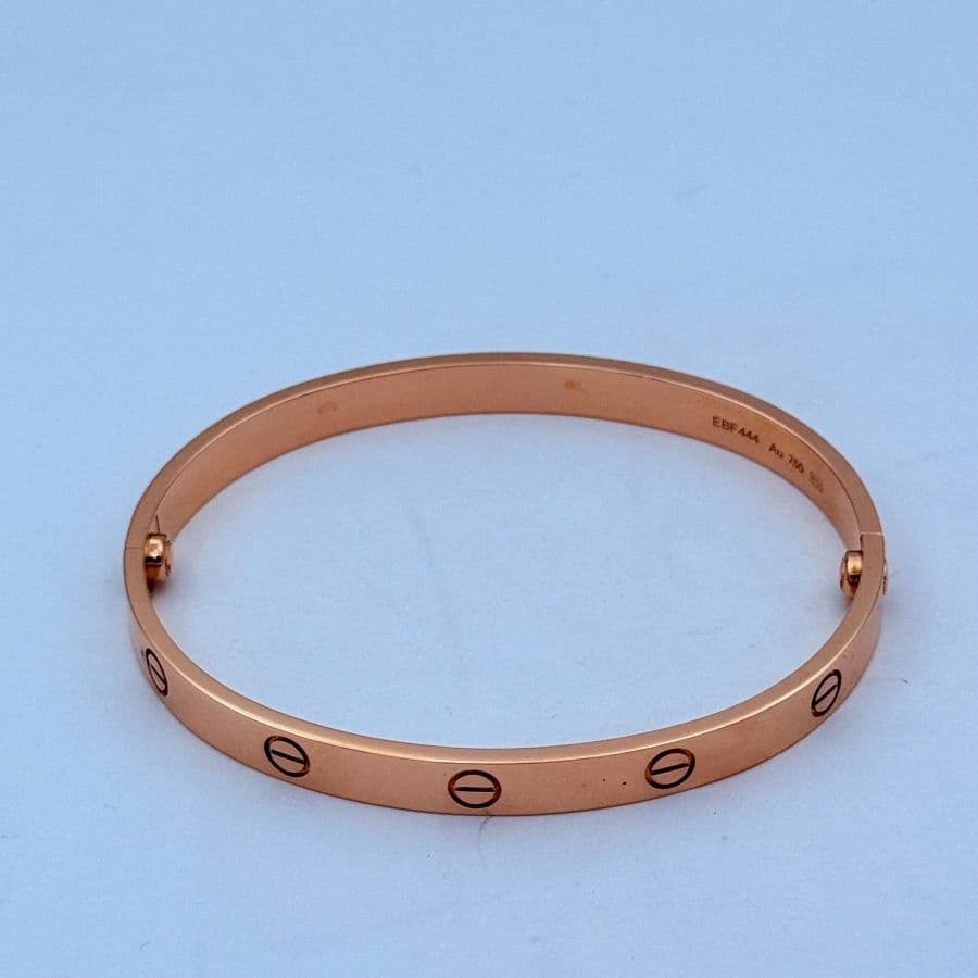 Bracciale Cartier Love Classico in Oro Rosa 18k