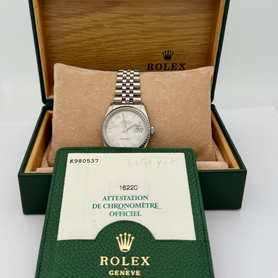 Rolex Datejust 36 Acciaio Ref. 16220