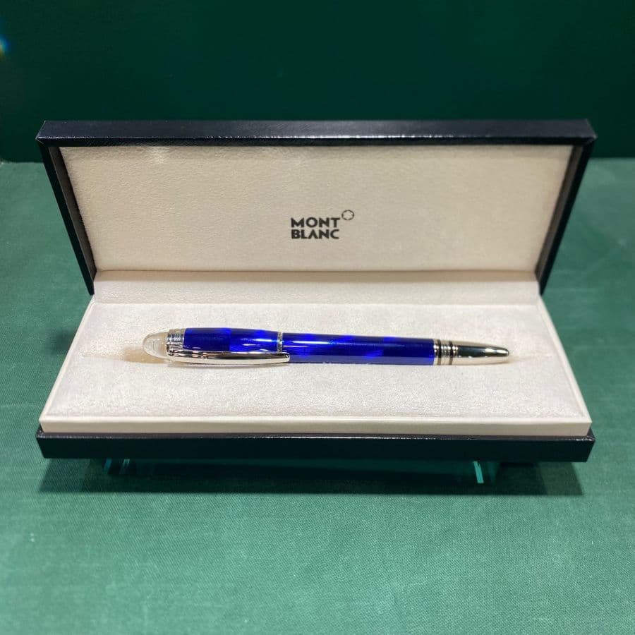 Montblanc StarWalker Blue Planet Resina Pregiata Penna a Sfera