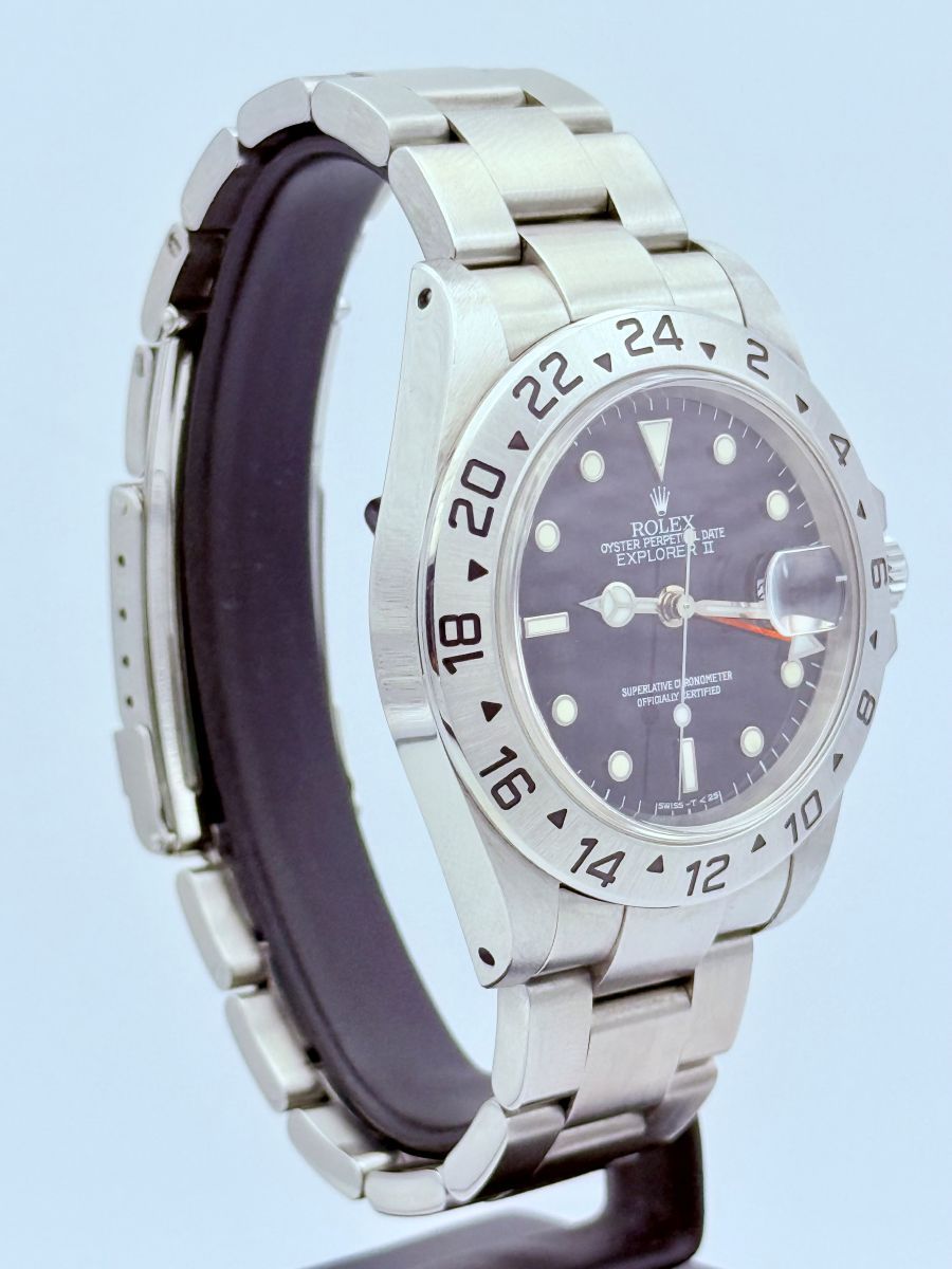 Rolex Explorer II Referenza 16570 Quadrante Nero Anno 2000