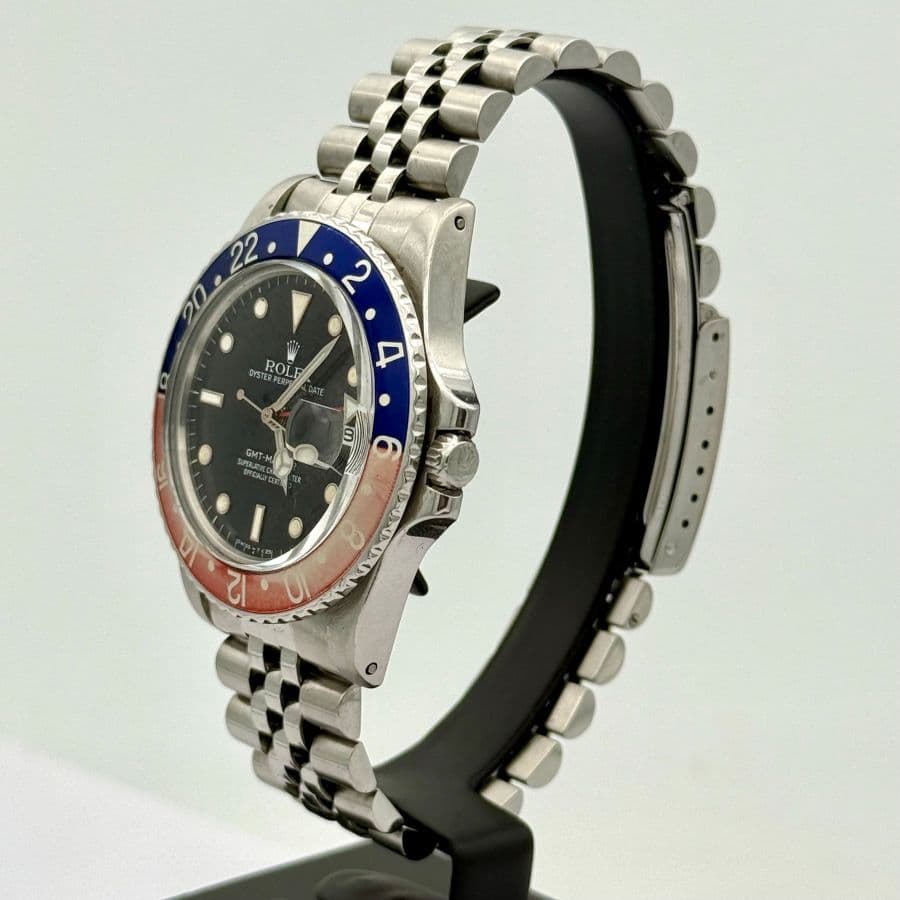 Rolex GMT Master Referenza 16750 Mark IV - Acciaio, Plexiglass, Anno 1984