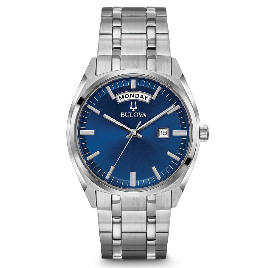 Bulova Classic Surveyor Day Date Quarzo Orologio da Uomo