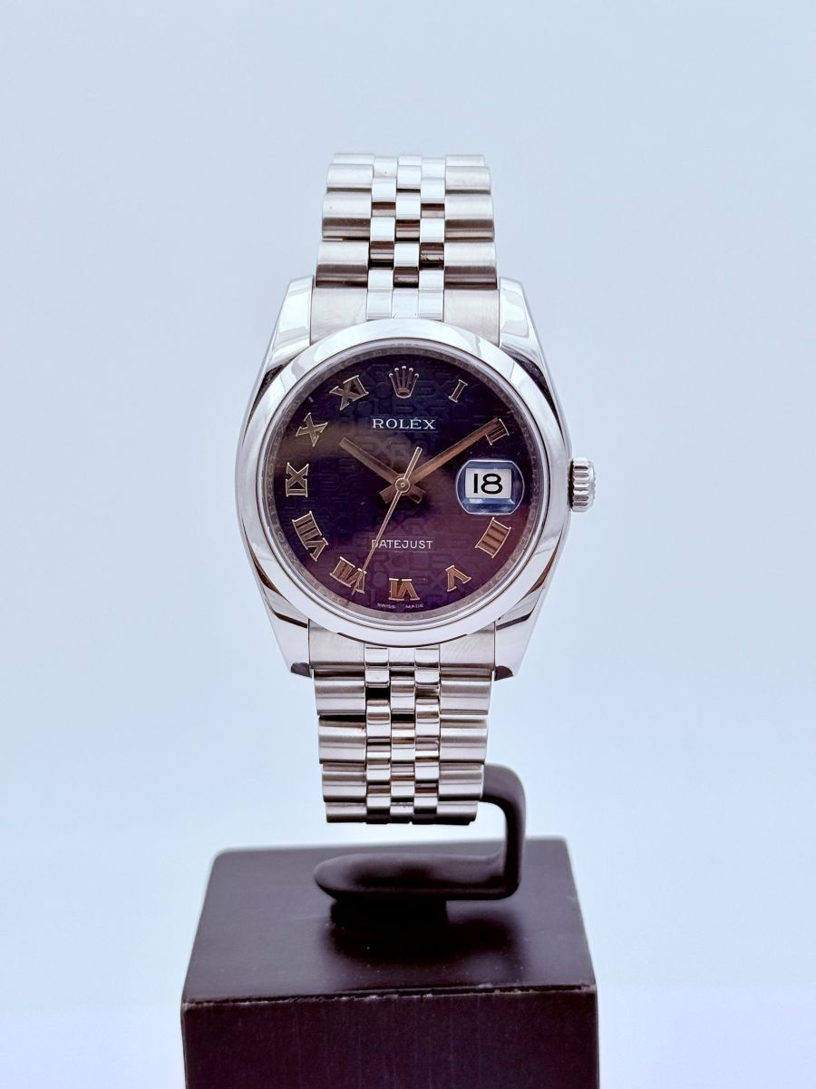 Rolex Datejust 36 Automatico Acciaio Jubilee Full Set Anno 2016