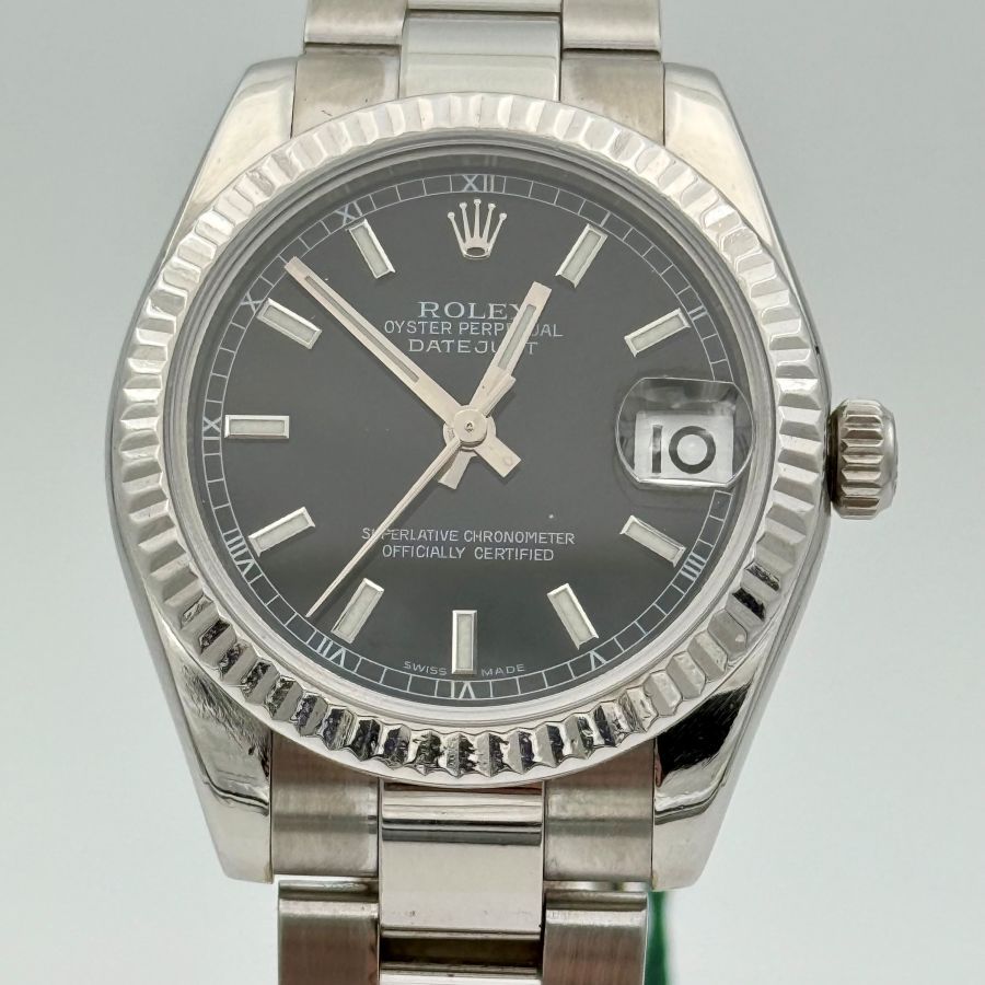 Rolex Datejust 31 Acciaio e Oro Bianco