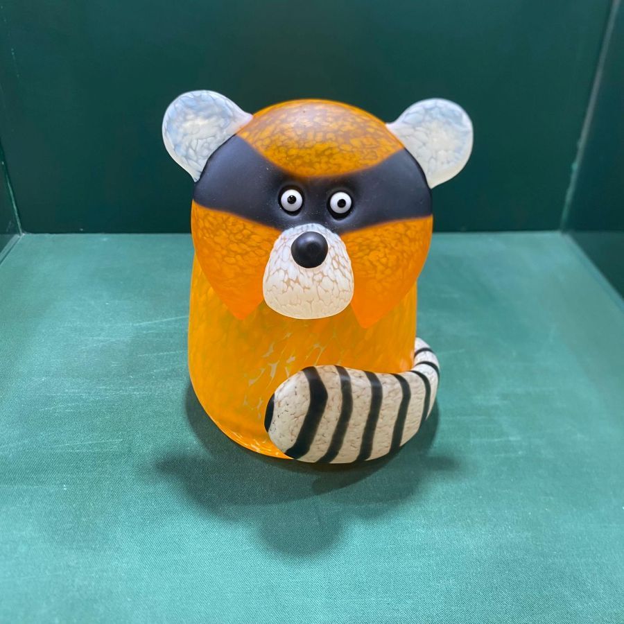 Vaso in Vetro Borowski Bandito Small - Arancio