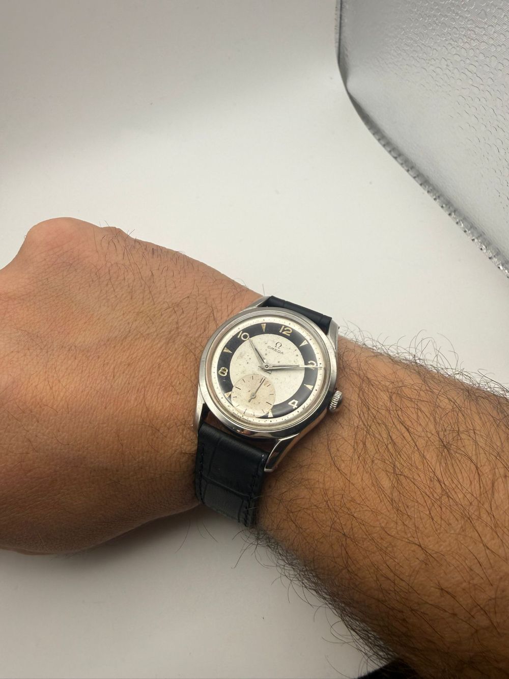 Omega Referenza 2639-12 Calibro 266 "Staybrite" Acciaio Uomo 36mm