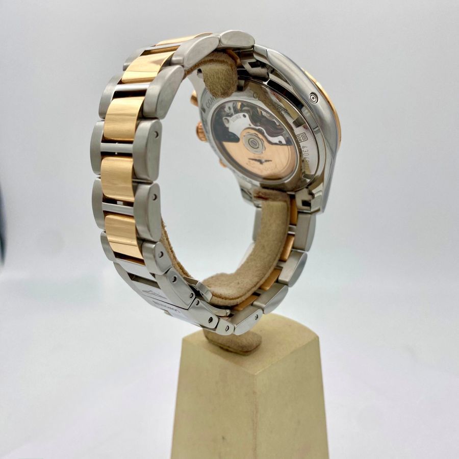 Longines Conquest Classic Cronografo Automatico Acciaio e Oro Rosa