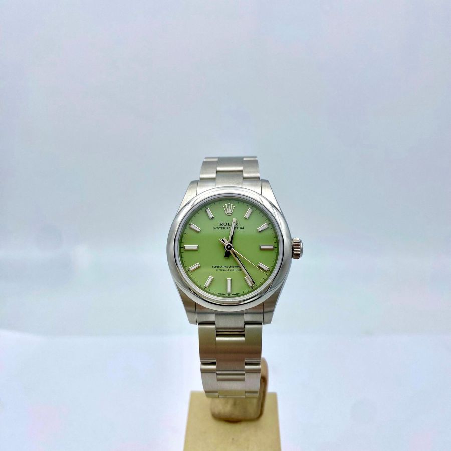 Rolex Oyster Perpetual 31 Verde Pistacchio
