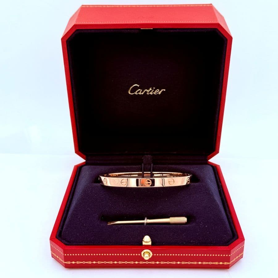 Bracciale Cartier Love Classico in Oro Rosa 18k