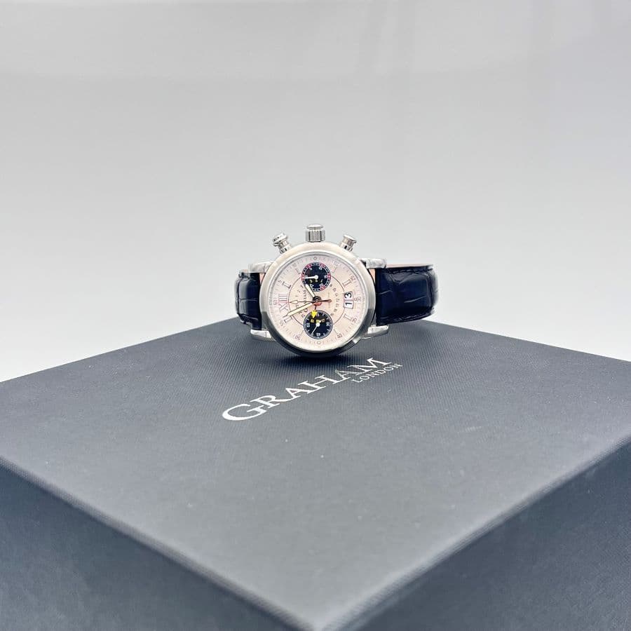 Graham Silverstone Cronografo GMT Gran Data Automatico