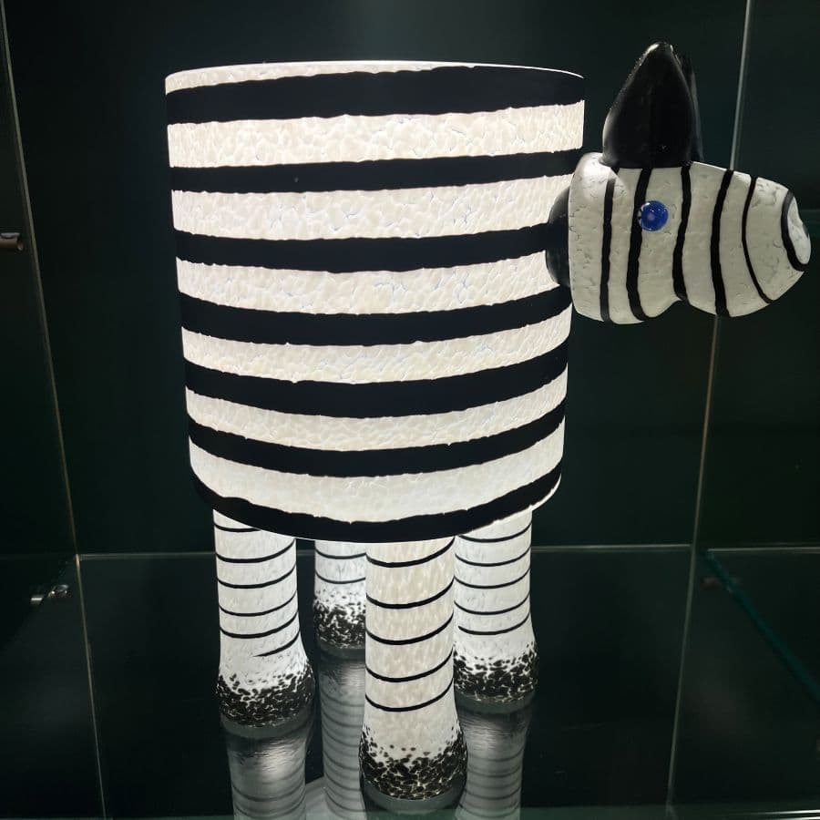 ZEBRA BOROWSKI GLASS