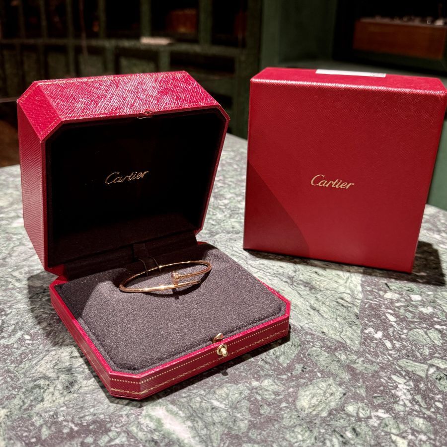 Cartier Bracciale Juste un Clou, modello piccolo, in oro giallo 18 carati