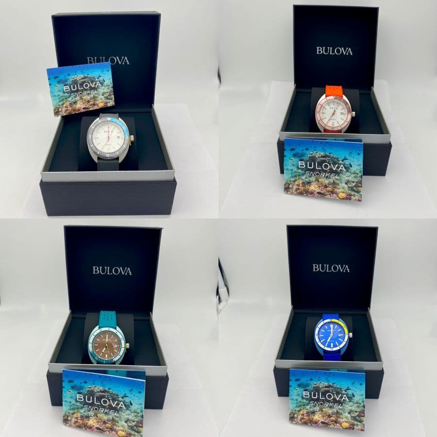 Bulova Snorkel Great White Shark Orologio 98B449