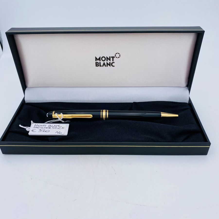 Penna a Sfera Montblanc Meisterstück Classique Finitura Platino