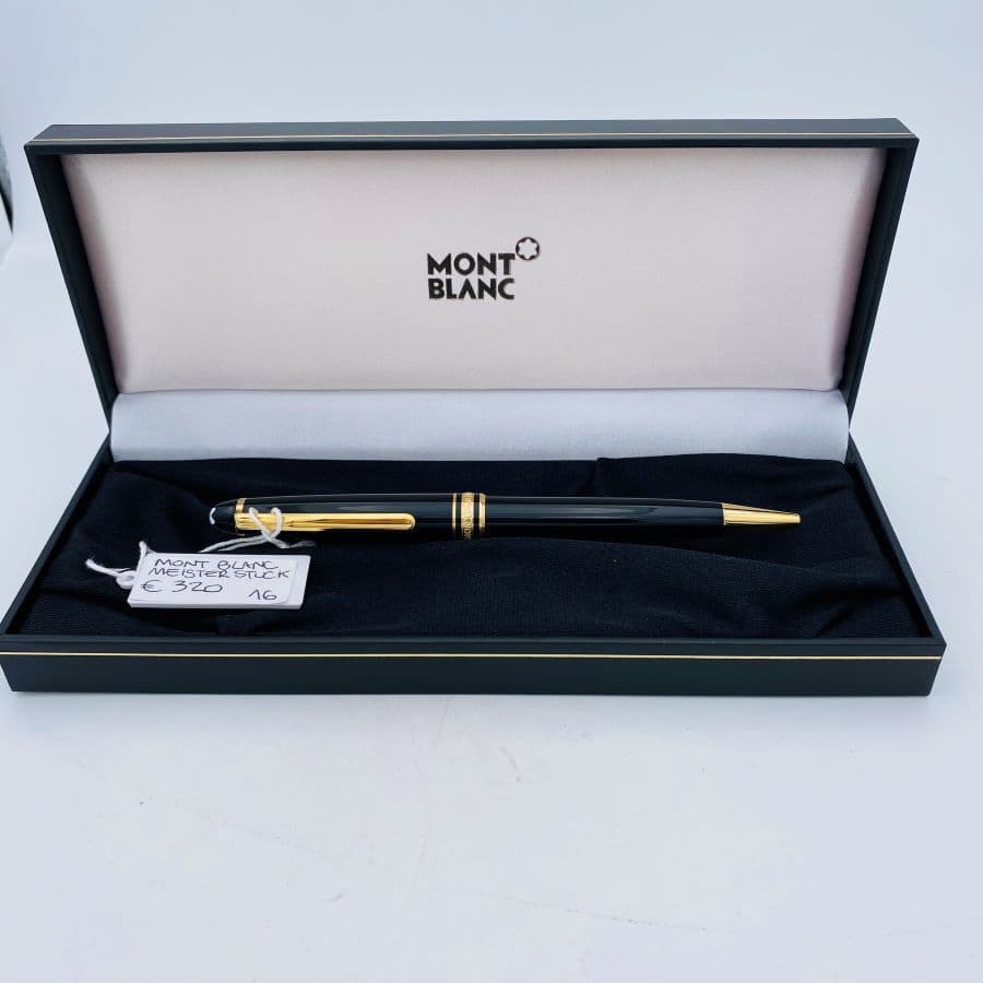 Penna a Sfera Montblanc Meisterstück Classique Finitura Platino